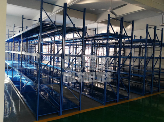 4Layer Warehouse Pallet Shelving Detachable Heavy Duty 500mm 600mm Width