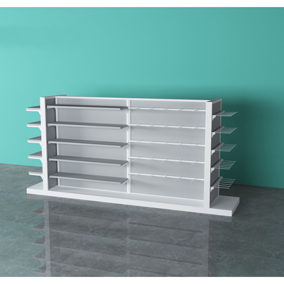 Powder Coating Miniso Display Rack For Gift Store Morden Style Steel Material